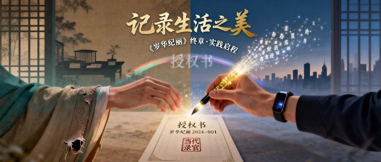 《岁华纪丽》五讲全系列终 · 实践启程