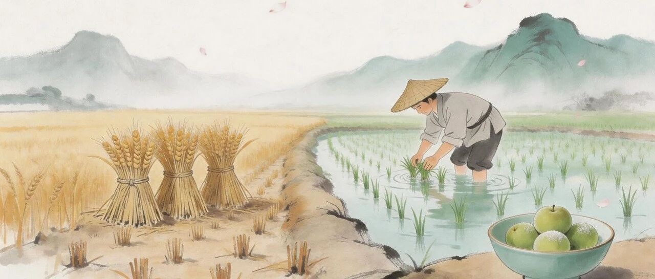 岁华纪丽｜芒种：忙而不茫，种瓜得瓜