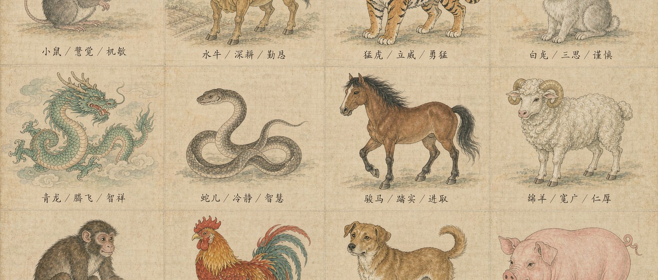《十二生肖职场人格全景通览：你是哪一只？》